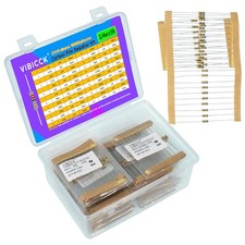 1000 Pieces 25 Values Resistor Kit, 1/4W picture