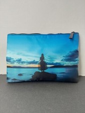 NEW QANTAS AIRWAYS BUSINESS CLASS NICOLE WARNE AMENITY KIT BAG picture