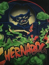 Vintage 90s Disney Chernabog Villains Shirt Large Double Sided Fantasia picture