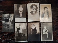 Lot of 13 RPPC Antique Real Photo Post Cards picture