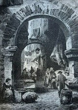 1876 Pictures of Rome Italy illustrated picture