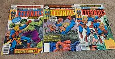 The Eternals #15 16 And 17 Marvel 1977 picture