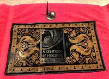 Century of Progress Chicago 1933-34 World's Fair Tapestry & NY Worlds Fair 1939 picture
