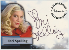 Tori Spelling 2007 Inkworks Smallville Superman Linda Lake A49 Auto Signed 25746 picture