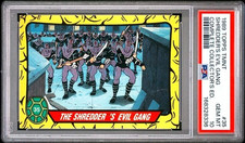1989 Topps TMNT #35 Shredder's Evil Gang : Complete Collector's Edition : PSA 10 picture