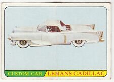 [61960] 1968 TOPPS CUSTOM CAR CARD #33 LEMANS CADILLAC picture