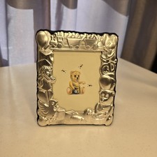 British Hallmarked Photo Frame Sterling Silver Vintage Childrens picture