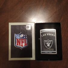 Zippo 29956 NFL Las Vegas Raiders Street Chrome Windproof Football Lighter picture