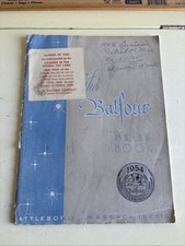 Vintage 1954 Balfour Blue Book Catalog Fraternity Jewelry Pins Military Knives picture