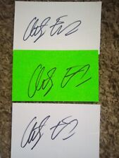 3 Anthony Edwards Top Gun Autographs 3 Signed Cards picture