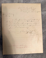1861 Civil War Document Special Order McClellan Signed AG Lorenzo Thomas New Mex picture