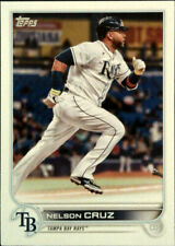 2022 TOPPS SERIES 1 BASE # 104 Nelson Cruz - Tampa Bay Rays picture