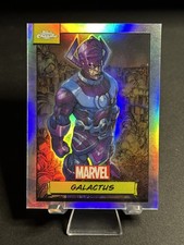 2024 Topps Chrome Marvel Galactus Refractor Trading Card #63 picture
