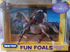 Breyer NIB 2009 Breyer Fun Foals Collector Event Chestnut Running Mare picture