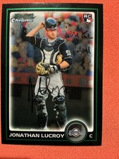 Jonathan Lucroy🔥🔥MLB: 2010 Bowman Chrome🔥🔥Autograph🔥🔥 picture