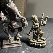 Liquidation Of Antique Hindu Bronze Lot picture