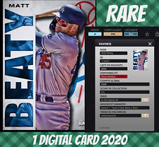 2020 Topps Colorful Rare Matt Beaty In The Name Team Color Digital Matt picture