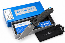 Benchmade 535 Bugout Folding Knife Black Carbon Fiber Handle S90V Blade picture