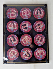Tropicana Limited Edition Set of 12 Showgirl Series $5 Casino Chips (750 Issued) picture
