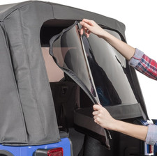Soft Top Rear Replacement Window - Fits Jeep Wrangler JK 2-Door & 4-Door 2011-20 picture