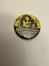 Beatles John Lennon Vintage Music Pin-Back Button 1.5” Rare 1980s picture