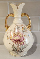 Antique Austrian Art Nouveau Porcelain Vase 9