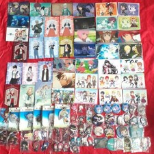 Tales of series Goods Lot of set Acrylic keychain stand strap Can Badge Postcard picture