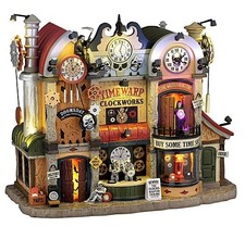 Lemax Spooky Town Timewarp Clockworks 65513 w/Adapter NEW 2026 picture