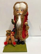 Vintage/Rare Steinbach Präsent S1661 “Old Santa” Handmade Nutcracker w/ Box 17” picture