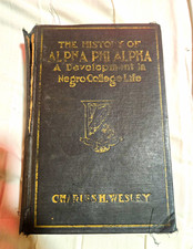 The History Of Alpha Phi Alpha: A Development In Negro College Life 1950 picture