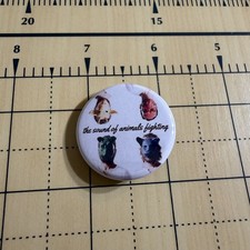 The Sound Of Animals Fighting - 1.25” Button Pin | Post-Hardcore Prog Rock Pins picture