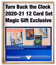 2020-21 TURN BACK CLOCK MAGICAL GIFT EXCLUSIVE 12 CARD SET-TOPPS DISNEY COLLECT picture