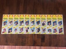⚾️ 1982 Squirt Complete Set UNCUT Topps Baseball Cards Exclusive Limited Edition picture