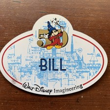 Disney RARE Walt Disney Imagineering 50th WDI BILL picture