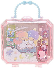 JAPAN Sanrio Little Twin Stars Stamp set (Set of 8pc) Pink Jewelry Gift Box Case picture