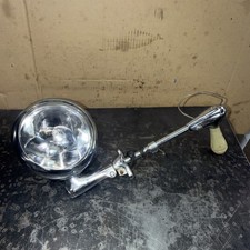 Vintage Unity Model S6 Chrome Spotlight Car Light Rat Rod Chicago USA Untested picture