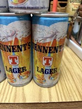 7) Vintage Tennent's Girls 15.5 oz Beer Can Pull Tab picture