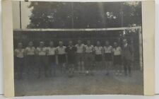 Rppc Germany Handball Team Mannschaft 1925 Real Photo Postcard P12 picture