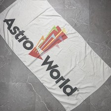Vintage 80s Astroworld Beach towel 55x30 Amusement park Astro  picture