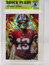 2024 Brock Purdy Stained Glass SP/99  Ice Refractor Sport-Toonz zc1 rc picture