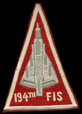 USAF 194th FIS Fighter Interceptor Squadron Patch S-6  picture
