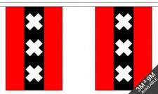 AMSTERDAM 9 METRE BUNTING 30 FLAGS flag Netherlands picture