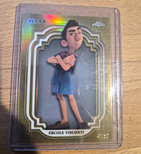 Topps 2024 Topps Chrome Disney 100 Pixar Luca Ercole Visconti #181 Gold 50 picture