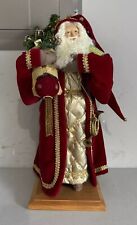 VTG Lynn Haney 1992 Christmas Man Signed Collectable Victorian Santa W/ Box picture