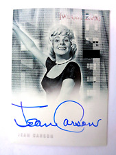 The Twilight Zone Jean Carson - Paula Deidrich Rittenhouse Autograph Card Signed picture