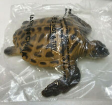 Vintage Larami Plastic Rubber 7” Sea Turtle Figure Toy Reptile Ocean Play picture