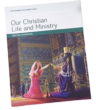 Our Christian Life and Ministry, Meeting Workbook, Sept.-Oct., 2023, 16 pages picture