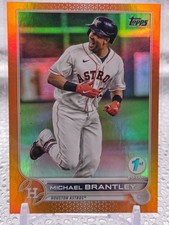 2022 Topps 1st Edition Orange Michael Brantley #199 /75 picture