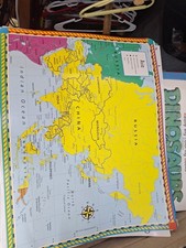 Vtg Lot Of 14 School Educational Maps, Sign Language, State Birds & Flowers,... picture