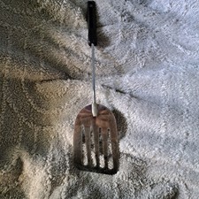 Vintage Slotted Metal Spatula*Flipper* Turner* 13